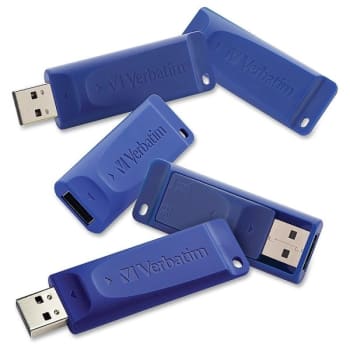 Verbatim® 8 GB Blue USB Flash Drive