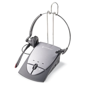 Image for Plantronics® S12 Over The Head/Convertible Telephone Headset from HD Supply