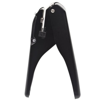 Image for McGill™ Black/Silver Handheld Slot/Badge 1-Hole Punch from HD Supply