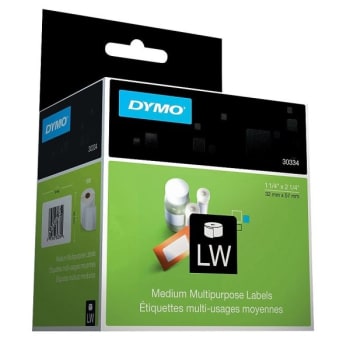 Image for DYMO® LabelWriter White Multi-Purpose Label 2-1/4 x 1-1/4 Inch from HD Supply