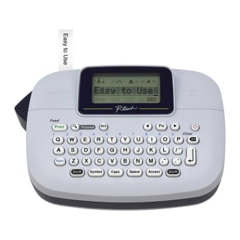 Brother® P-Touch Light Gray Electronic Label Maker
