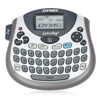 Image for Dymo® Lt-100t Letratag Silver Alkalinetype Label Maker from HD Supply