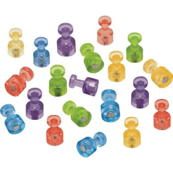 Image for Quartet® Assorted Colors Magnetic Pushpin 1-1/2", Package Of 20 from HD Supply