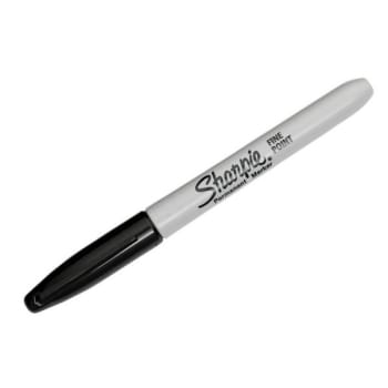 Image for Sharpie® Black Fine Point Permanent Marker from HD Supply