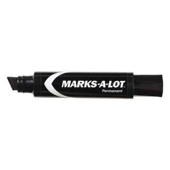 Image for Avery® Marks-A-Lot Black Chisel-Tip Jumbo Permanent Marker from HD Supply