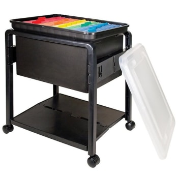 Image for Innovative Storage Designs Fold 'n Roll Black Cart System from HD Supply