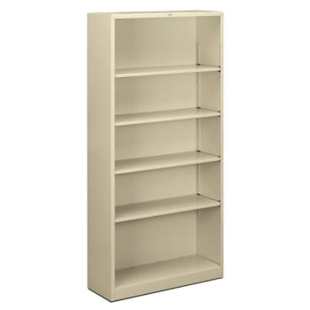 Image for Hon® Brigade 5-Shelf Putty Steel Bookcase from HD Supply