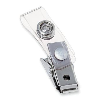 Image for GBC® Clear Badgemates Strap Clip, Package Of 100 from HD Supply
