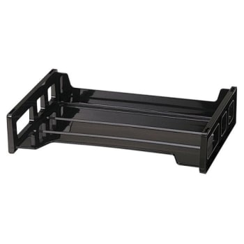 Image for Oic® Officemate Black Plastic Side-Load Letter Tray from HD Supply