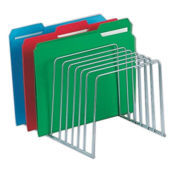 Image for Brenton Studio® Chrome Wire File And Binder Organizer from HD Supply