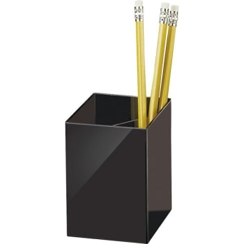 Image for OIC® Officemate Black Pencil Cup With 3-Compartment from HD Supply