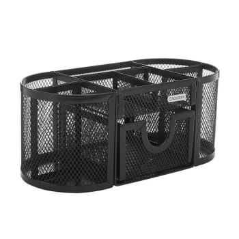Image for Rolodex® Black Steel Mesh Oval Pencil Cup And Organizer from HD Supply