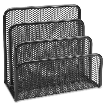 Image for Lorell® Steel Mesh Vertical Sorter, Black, 3-1/8"D x 5-3/4"W x 5-3/4"H from HD Supply