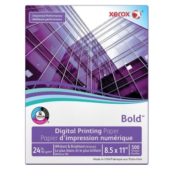 Image for Xerox® Bold™ White Digital Printing Paper, 3r11540, Case Of 500 from HD Supply