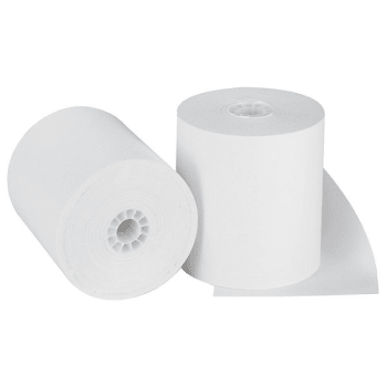 Office Depot® White 1-Ply Paper Roll 150' , Case Of 50