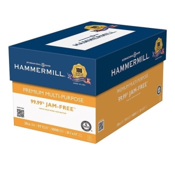 Image for Hammermill® White Premium Multi-Purpose Paper, Case Of 10 Reams/5000 Sheets from HD Supply