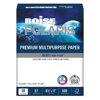 Image for Boise® Polaris® White Premium Multi-Purpose Paper from HD Supply