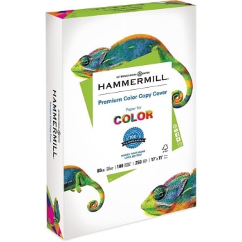 Hammermill® White Color Copy Digital Cover Printing Paper, Package Of 500 Sheets