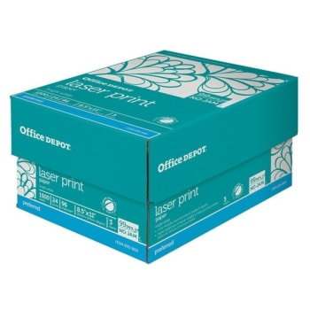 Image for Office Depot® White Laser Print Paper, Case Of 3 from HD Supply