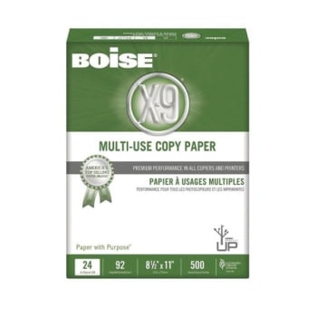 Image for Boise® X-9® White Letter-Size Multi-Use Copy Paper from HD Supply