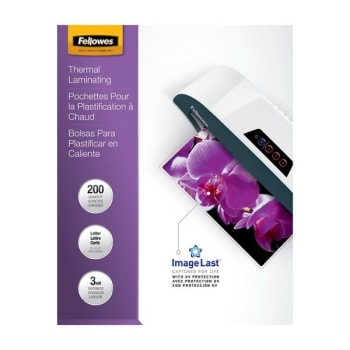 Image for Fellowes® 3 Mil Clear Bulk Laminating Pouches, Package Of 4 from HD Supply