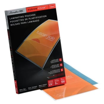 Image for Swingline™ Gbc® Ezuse 5 Mil Clear Menu Size Thermal Laminating Pouches, (100-Pack) from HD Supply
