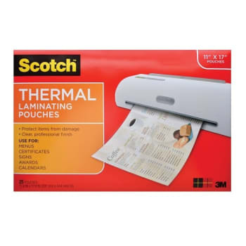 Image for Scotch® 3 Mil Clear Laminating Sheets, Package Of 25 from HD Supply
