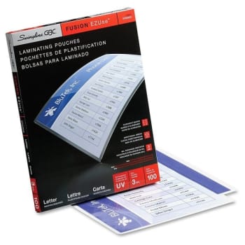 Image for Swingline™ GBC® EZUse Thermal Laminating Pouches, 9" x 11.5", Package Of 100 from HD Supply