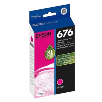 Image for Epson® 676 Durabrite Magenta Ultra Ink Cartridge from HD Supply