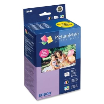 Image for Epson® Assorted Color PictureMate Glossy Print Pack Ink Cartridge from HD Supply