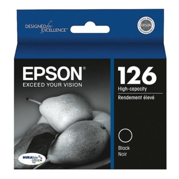 Image for Epson® 126 Durabrite Black Ultra Ink Cartridge from HD Supply