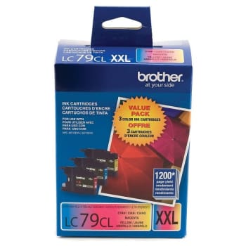 Image for Brother® Lc79 Cyan Ink Cartridge, Package Of 3 from HD Supply