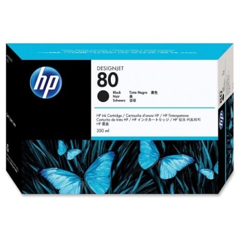 Image for Hp 80 Black Ink Cartridge from HD Supply