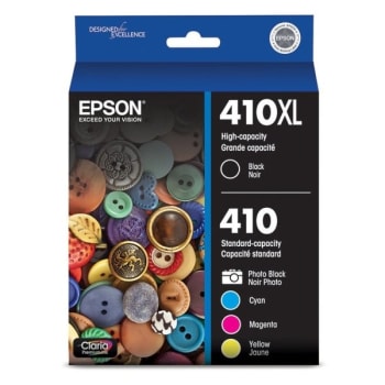 Image for Epson® Claria Black Premium High And Std-Yield Photo Ink Cartridge, Package Of 5 from HD Supply