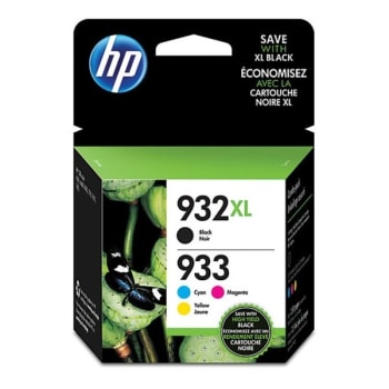 Image for HP 933 Assorted Color Ink Cartridge, Package Of 4 from HD Supply