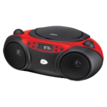 Gpx® Bc232r Red Radio/cd Player Boombox