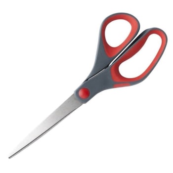 Scotch® Gray/Red Pointed Precision Scissor 8 Inch