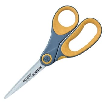 Image for Westcott® Gray/Yellow Titanium Bonded Non-Stick Scissor 8" from HD Supply