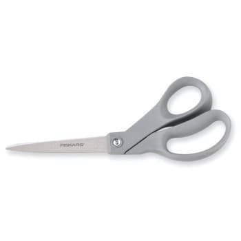 Fiskars® Gray Bent Pointed Scissor 8 Inch