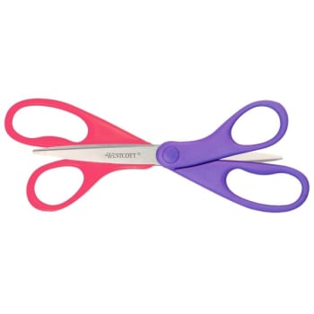 Image for Westcott® Assorted Color Bent Scissor 7" from HD Supply