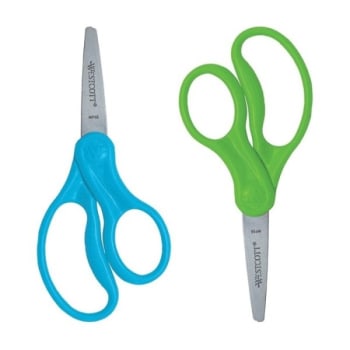 Image for Westcott® Assorted Color Hard Handle Kids Value Scissor 5" from HD Supply