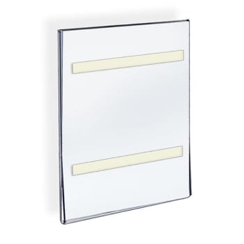 Image for Azar Displays® Clear Acrylic Sign Holder With Adhesive Tape, Package Of 10 from HD Supply