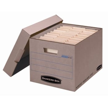 Image for Bankers Box® Mystic Kraft/green 85% Recycled Storage Box, Case Of 25 from HD Supply