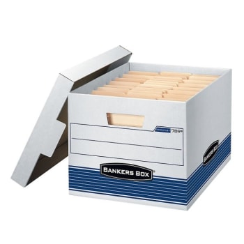 Image for Bankers Box® Quick/stor 60% Recycled Storage Box, Case Of 4 from HD Supply