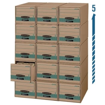 Image for Bankers Box® Stor/Drawer Steel Plus Kraft/Green Drawer File, Case Of 6 from HD Supply