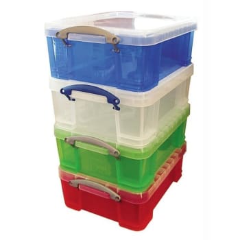 Image for Really Useful Box® 17 Liter Blue Storage Box from HD Supply
