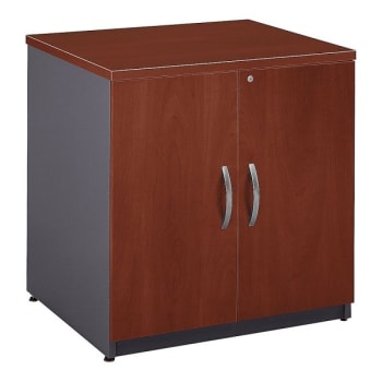 Image for Bush Business Furniture Hansen Cherry/Graphite Gray Components Storage Cabinet from HD Supply