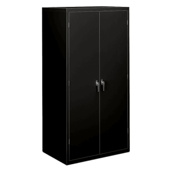 Image for HON® Brigade Black Steel 5 Adjustable Shelf Storage Cabinet 72 x 36 x 24-1/4Inch from HD Supply