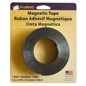Image for Promag® Black Heavy-Duty Magnetic Tape 1" X 10' from HD Supply