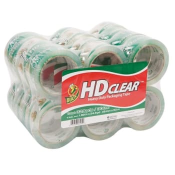 Image for Duck® Cyrstal Clear Heavy-Duty Packaging Tape 1-7/8 X 163.9' from HD Supply
